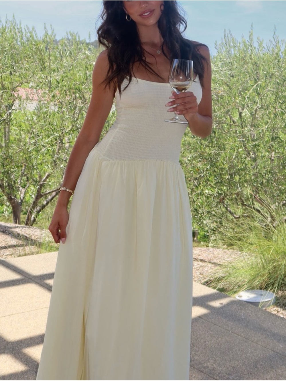 White Fox Boutique yellow dress